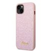 Apple Iphone 14 Pro Max Guess Glitter Flakes Metal Logo szilikon tok