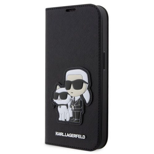 Apple Iphone 14 Pro Max Karl Lagerfeld Saffiano Book könyv tok