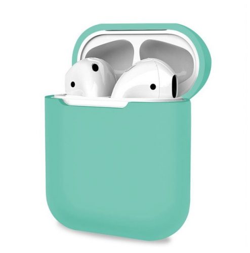 Apple Airpods 1 / 2 szilikon tok menta