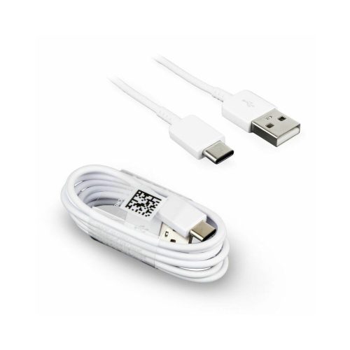 Töltő és adatkábel Usb A Micro Usb 100cm 1a Fehér