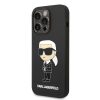 Apple Iphone 13 Karl Lagerfeld Liquid Silicone fekete szilikon tok