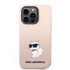 Apple Iphone 13 Pro Karl Lagerfeld Liquid Silicone rózsaszín szilikon tok