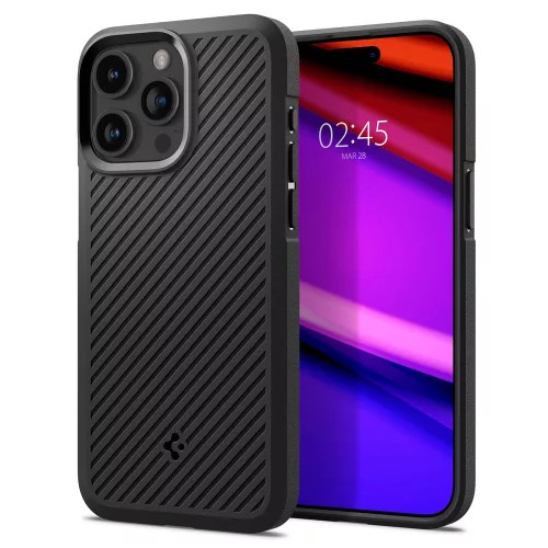 Apple Iphone 15 Pro Spigen Core Armor csíkos minta szilikon tok